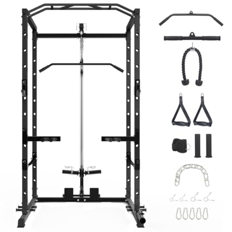 Home Bar And Gym - 1600 Lbs Power Rack for Home