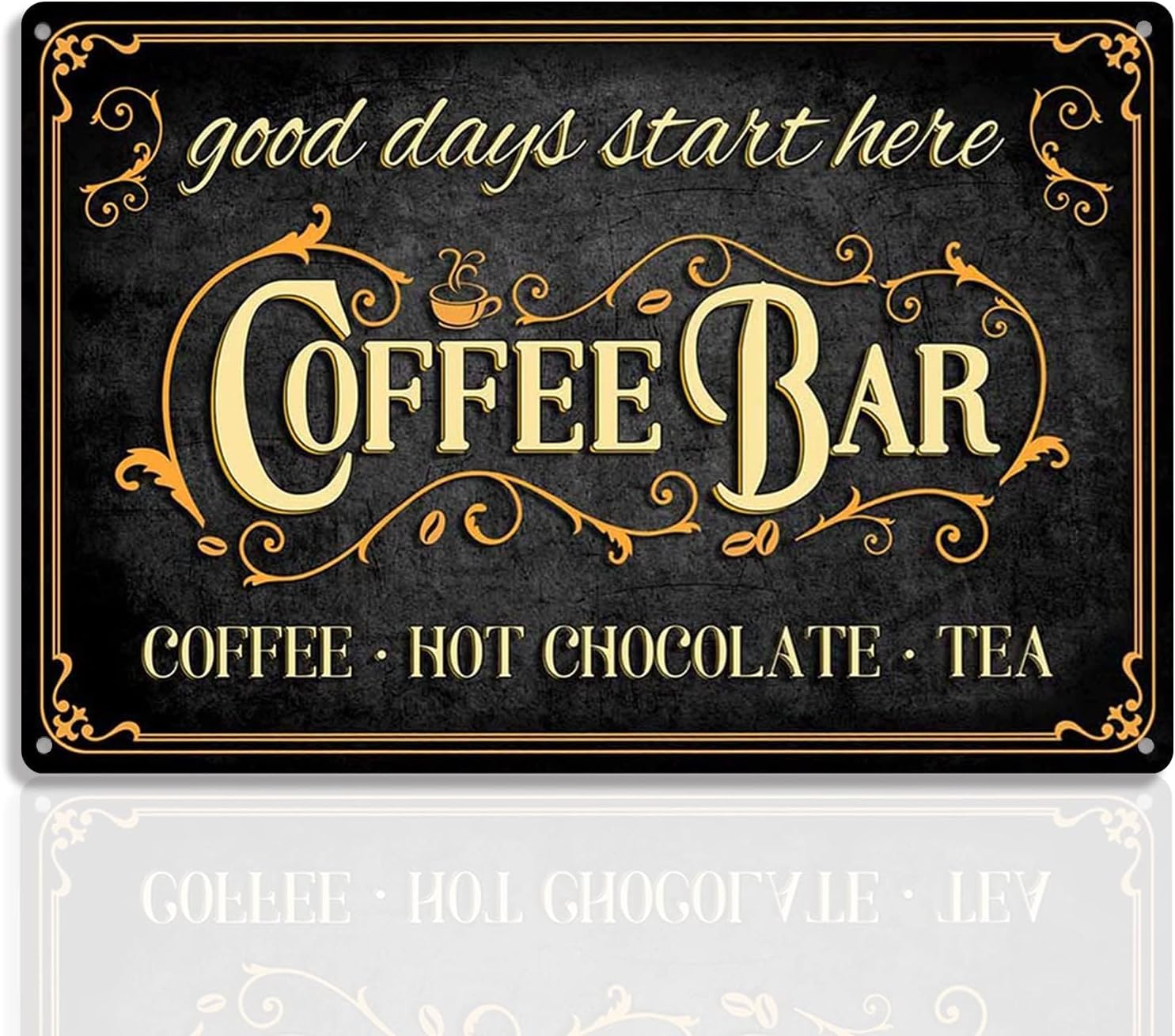 Home Bar And Coffee - u1,Coffee Bar Sign Hot Chocolate and