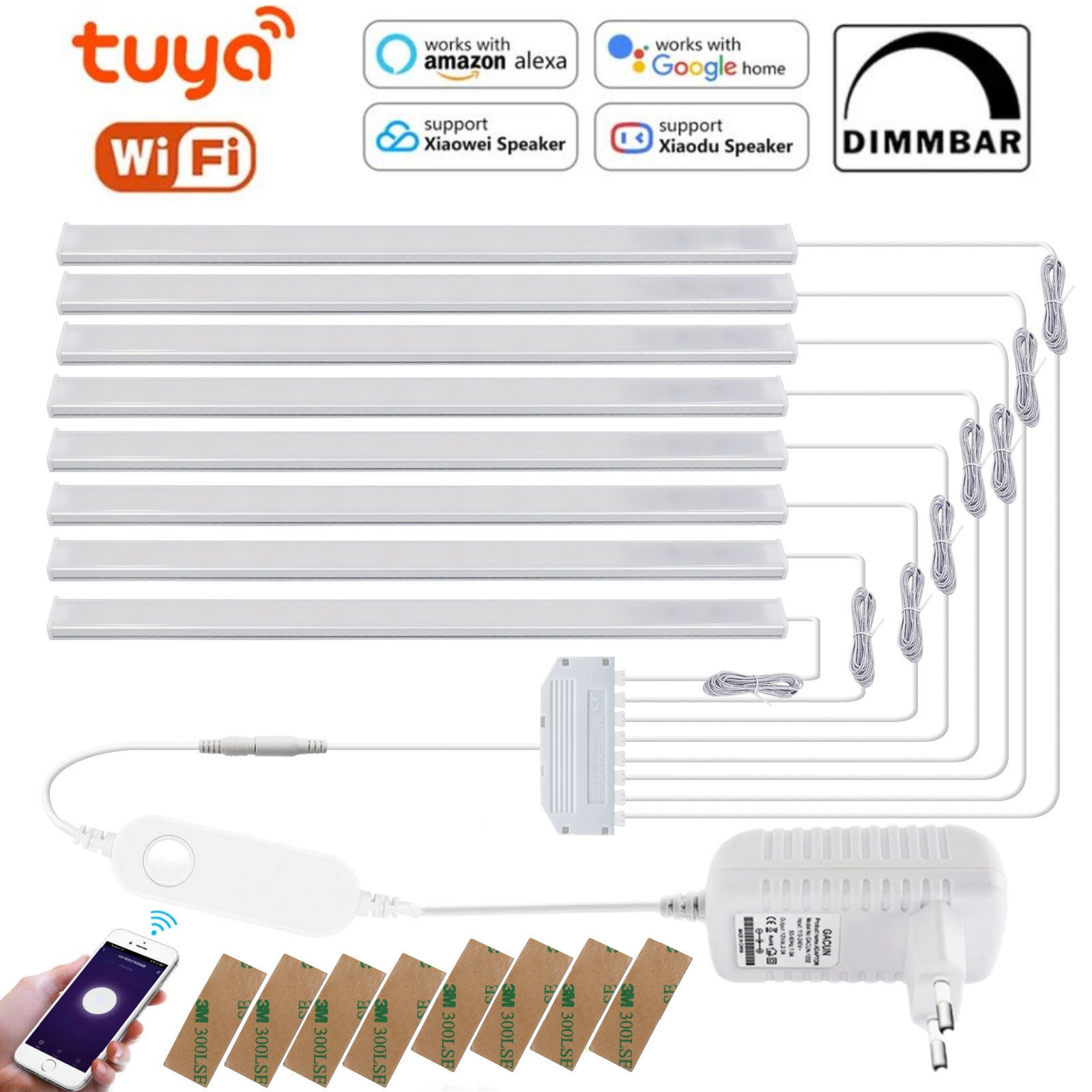 Home Bar And Cabinet - 12V WIFI Bluetooth LED Kitchen Light