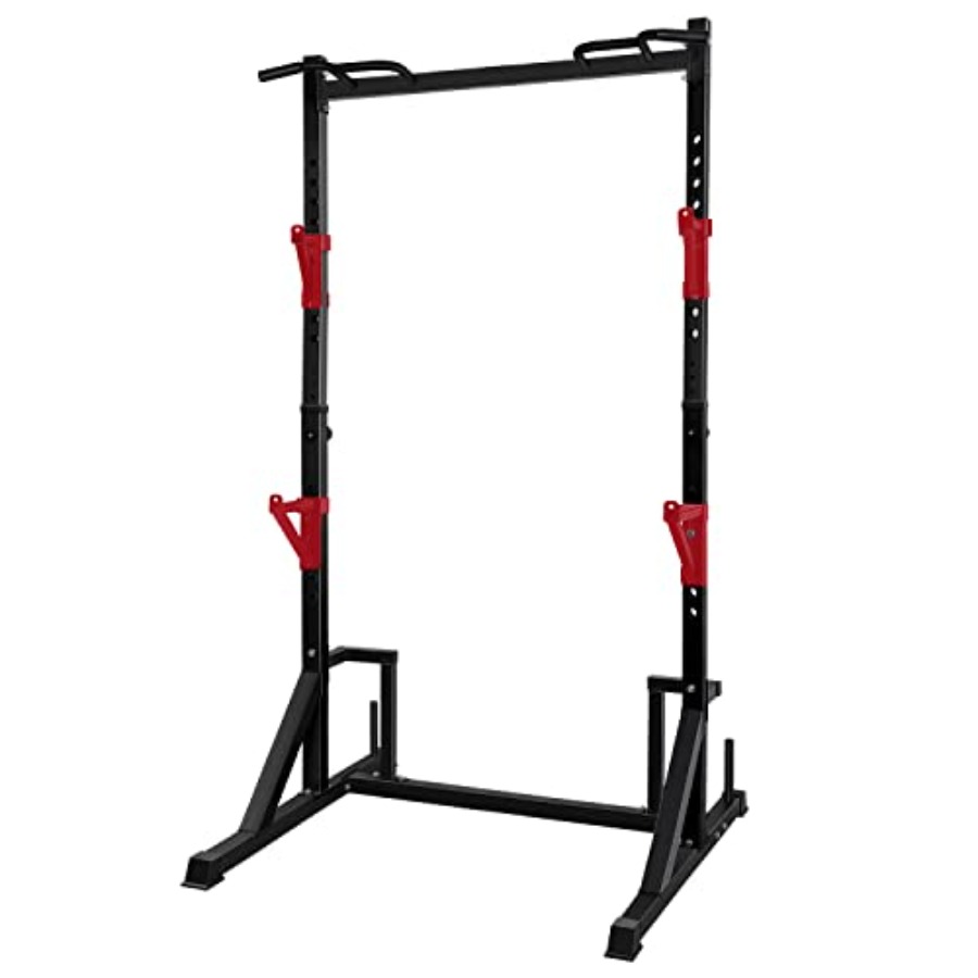 Home Bar And Gym - Home gym power rack with pull-up