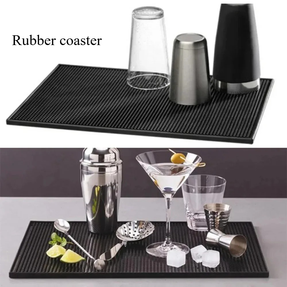 Rubber Bar Mat Coasters Coffee - Bar Mat Rubber のレビューと価格