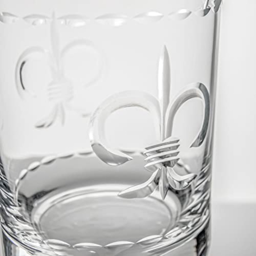 Fleur De Lis Double Old Fashio - Old Fashioned Glass のレビューと価格