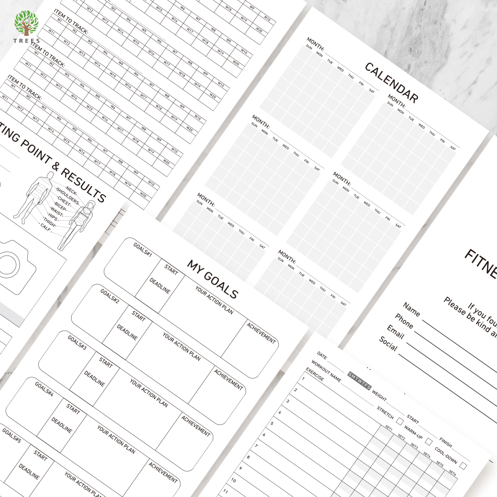 1Pc Fitness Plan Book Suitable - Cocktail Recipe Book のレビューと価格