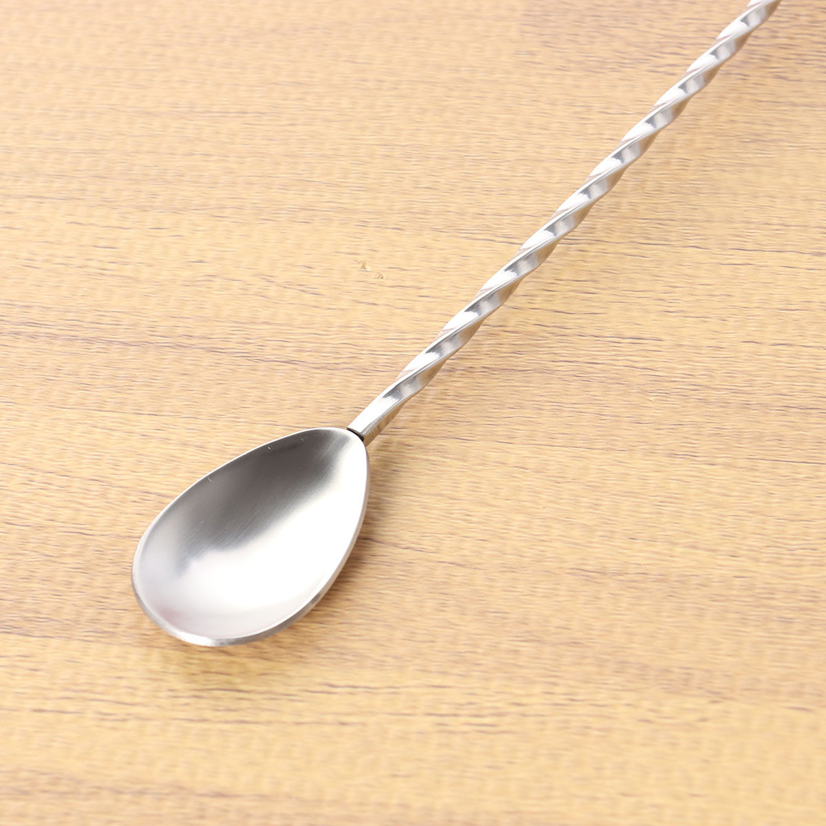 304 Stainless Steel Cocktail T - Bar Spoon Twisted のレビューと価格