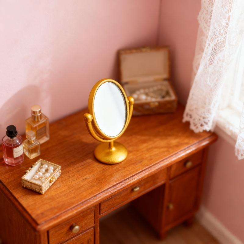 1Pcs Miniature Retro Mirror Dr - Home Bargains のレビューと価格