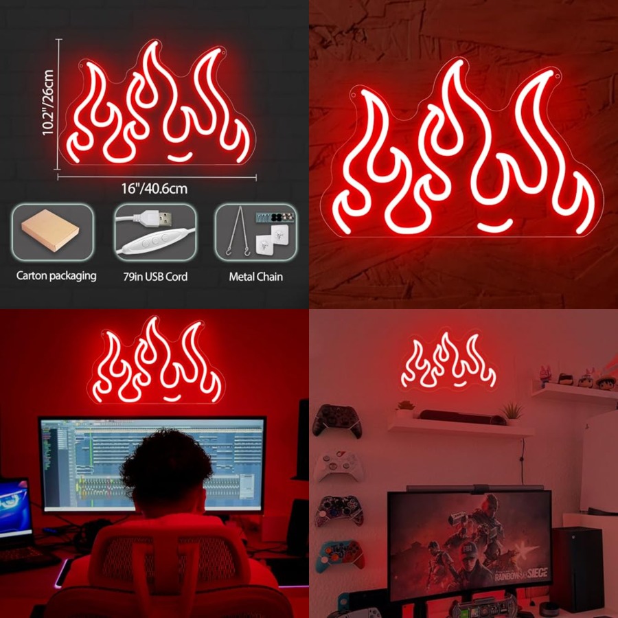 Neon Sign LED Wall Light for G - Home Bar Signs のレビューと価格