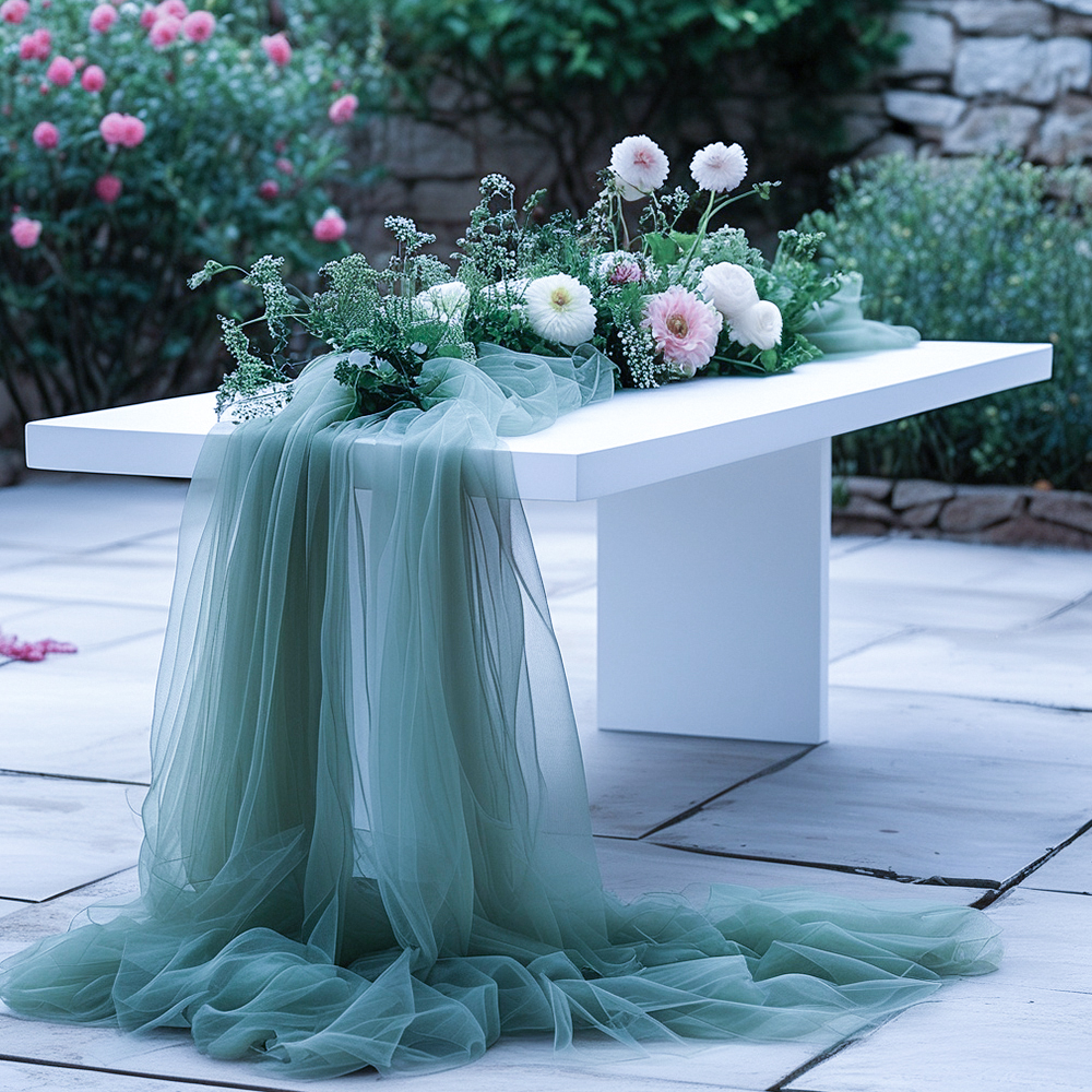 Sheer Tulle Decorative Curtain - Home Bargains のレビューと価格