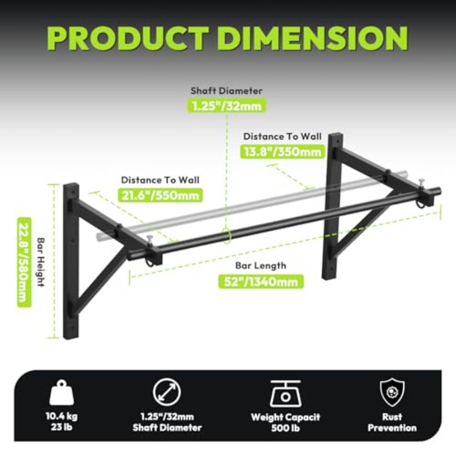 Doorway and wall-mounted pull- - Home Bar And Gym のレビューと価格