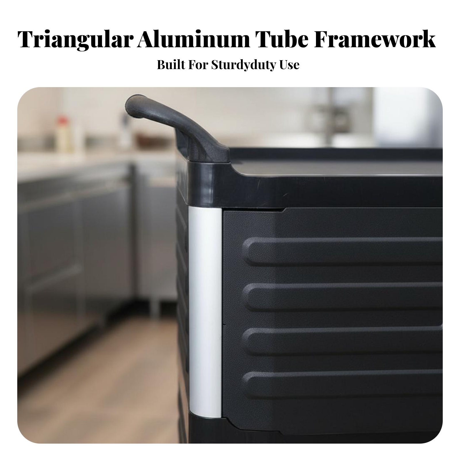 3-Tier utility Cart with caste - Home Bar Shelf のレビューと価格