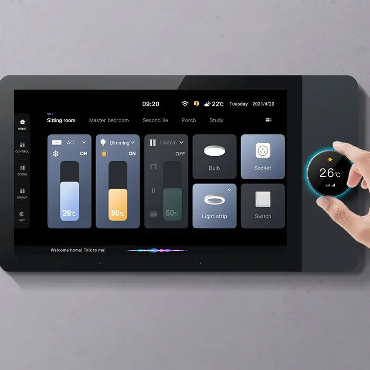Smart Home Gateway WiFi 6 Inch - Home Bar Android のレビューと価格