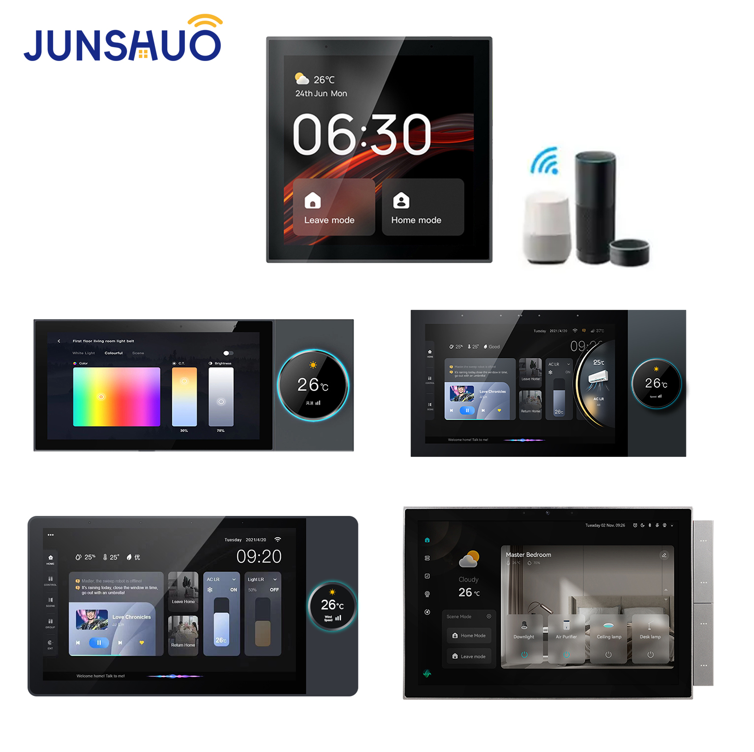 Smart Home Gateway WiFi 6 Inch - Home Bar Android のレビューと価格