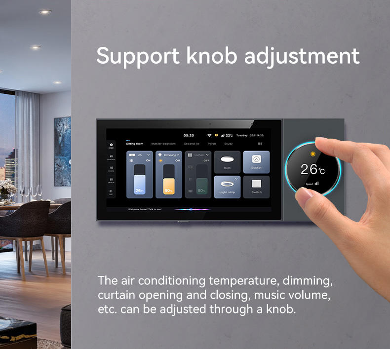 Smart Home Gateway WiFi 6 Inch - Home Bar Android のレビューと価格
