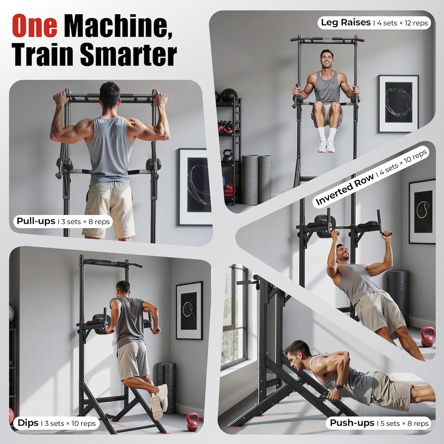 Sportsroyals Power Tower Pull  - Home Bar And Gym のレビューと価格