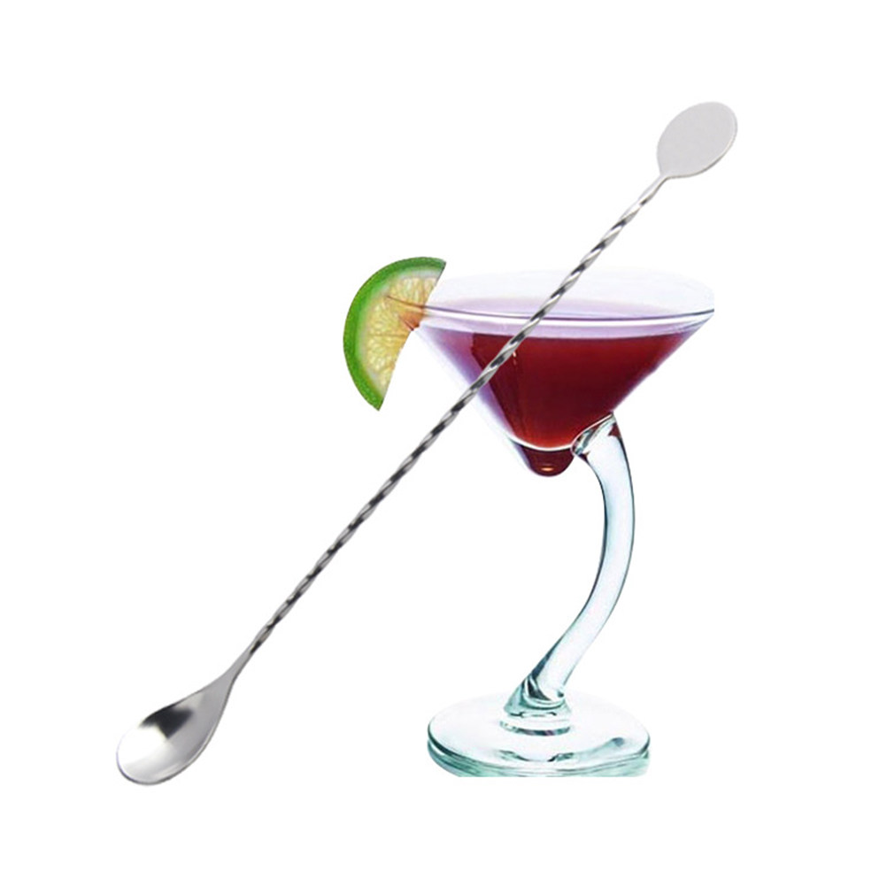 2Pcs Stainless Steel Cocktail  - Bar Spoon Twisted のレビューと価格