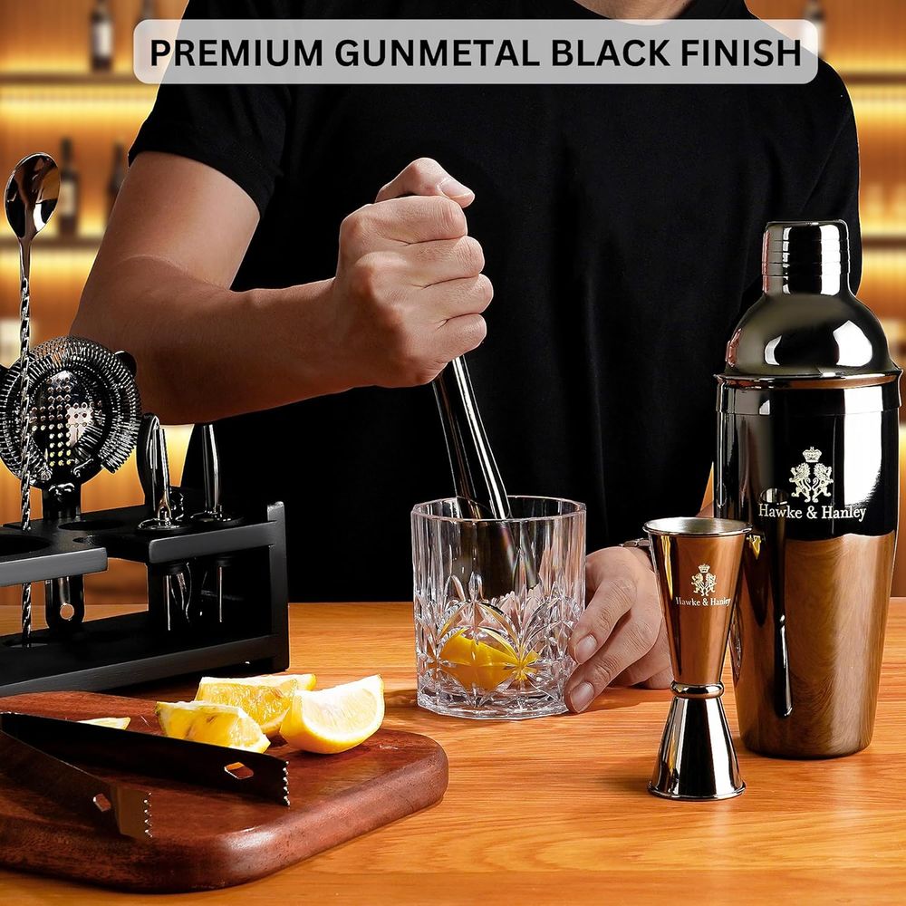 Cocktail Shaker Bar Set with i - Cocktail Recipe Book のレビューと価格