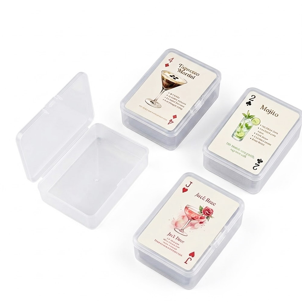 54pcs Cocktail Recipes Playing - Cocktail Recipe Book のレビューと価格