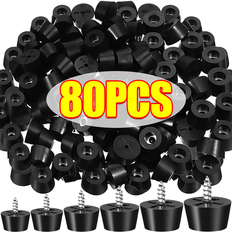 80/8pcs Rubber Pads Floor Prot - Bar Mat Rubber のレビューと価格