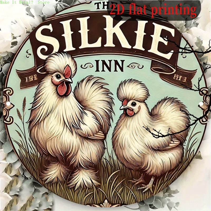 Vintage The Silkie Inn Round T - Home Bar And Kitchen のレビューと価格