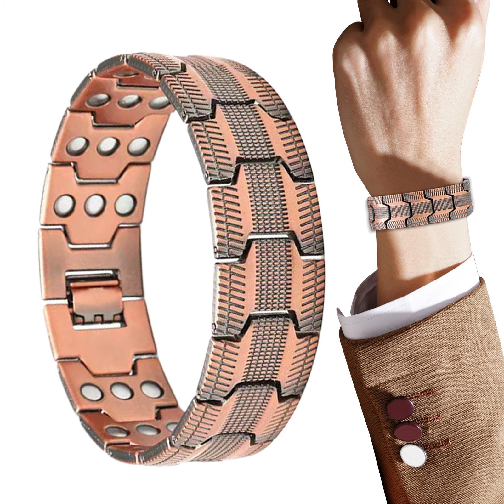 3-Row Magnetic Copper Bracelet - Home Bar Android のレビューと価格