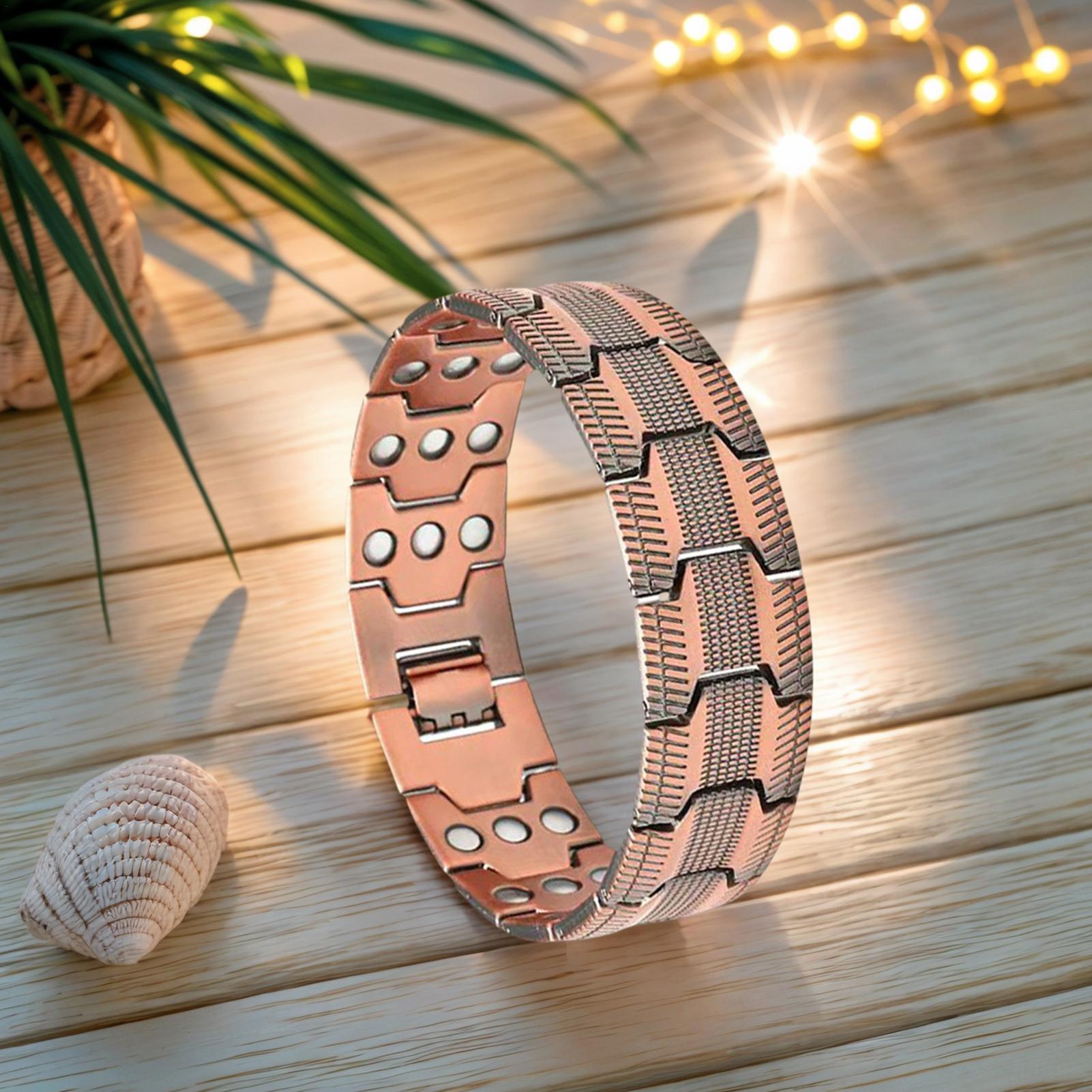 3-Row Magnetic Copper Bracelet - Home Bar Android のレビューと価格