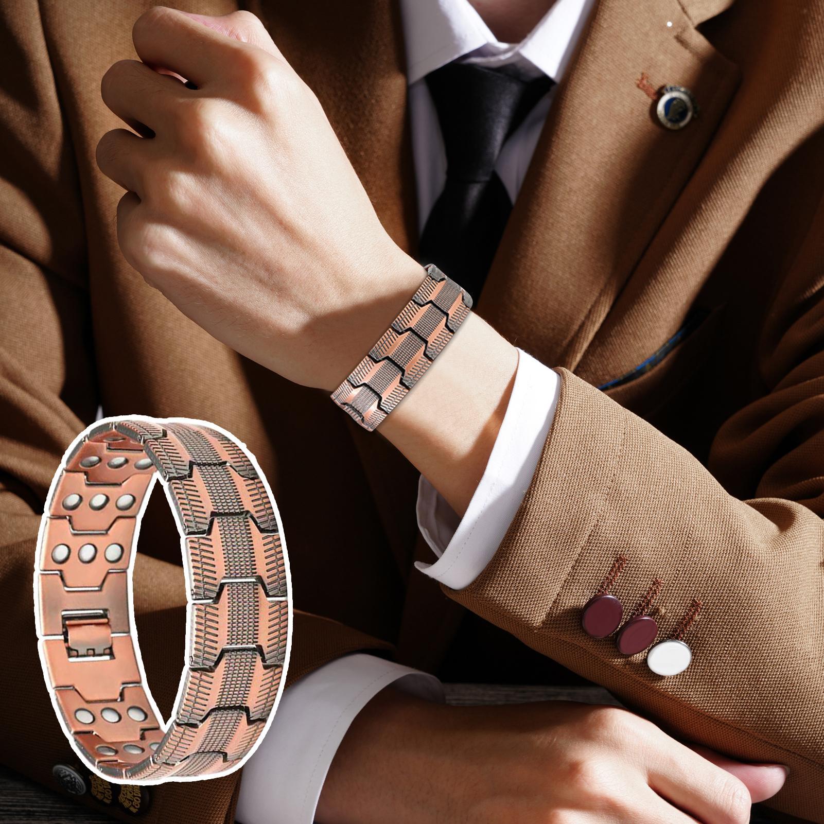 3-Row Magnetic Copper Bracelet - Home Bar Android のレビューと価格