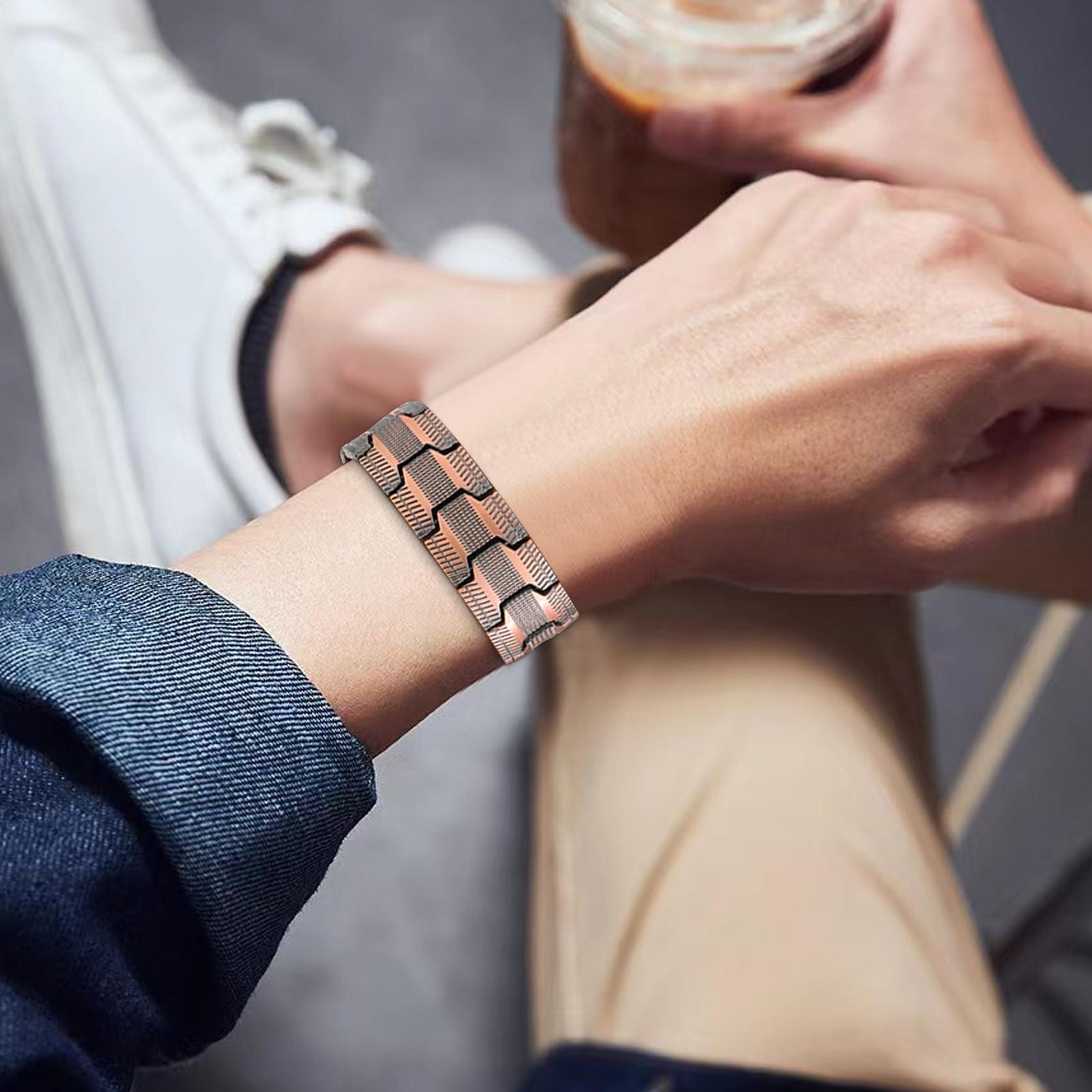 3-Row Magnetic Copper Bracelet - Home Bar Android のレビューと価格