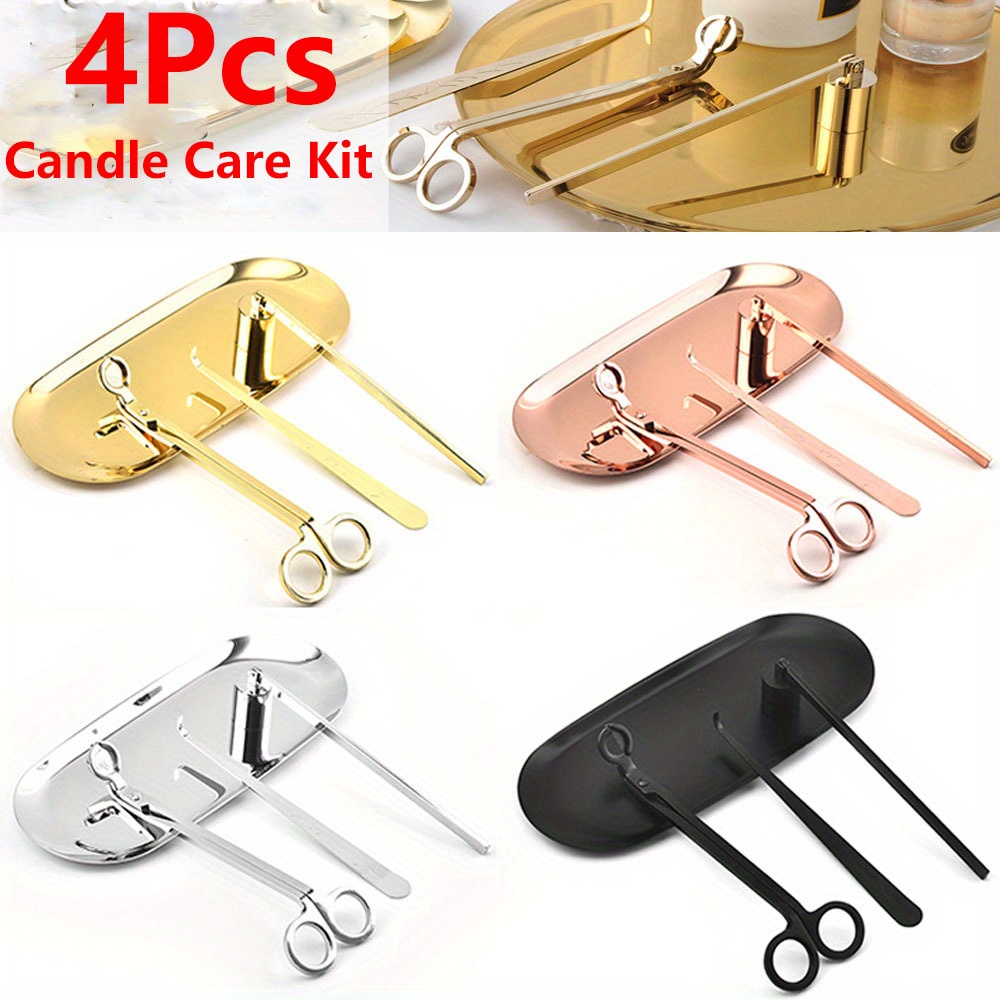 4pcs/set Luxury Candle Care Ki - Home Barbershop のレビューと価格