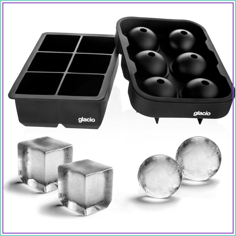 Silicone Ice Cube Trays – Larg - Ice Mold Sphere のレビューと価格