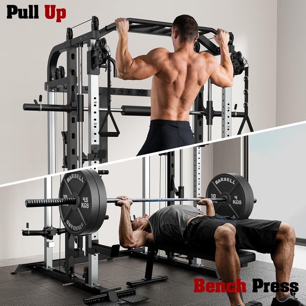 Versatile Power Cage with Adju - Home Bar And Gym のレビューと価格