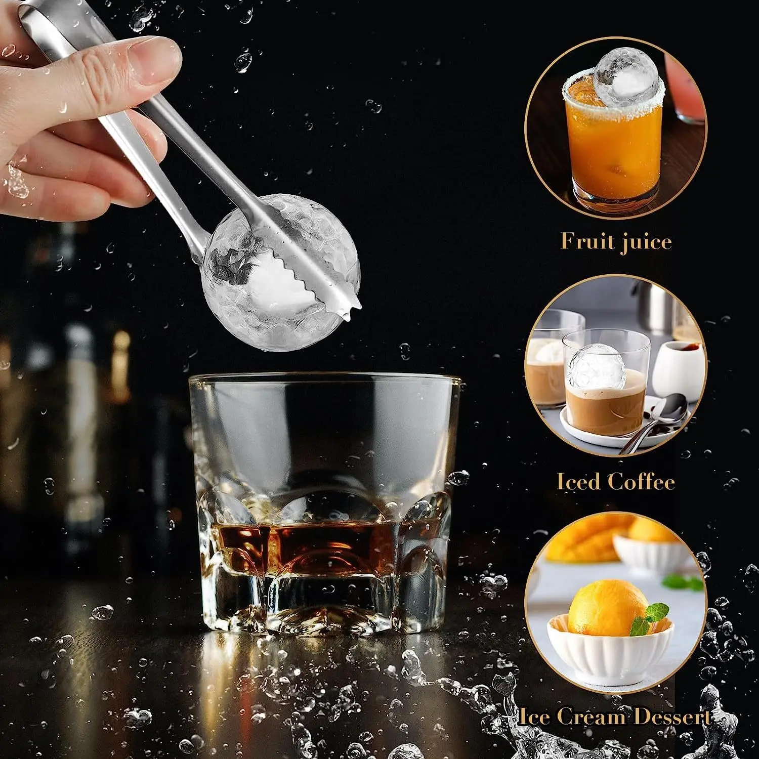 Food Grade Silicone Ice Ball M - Ice Mold Sphere のレビューと価格