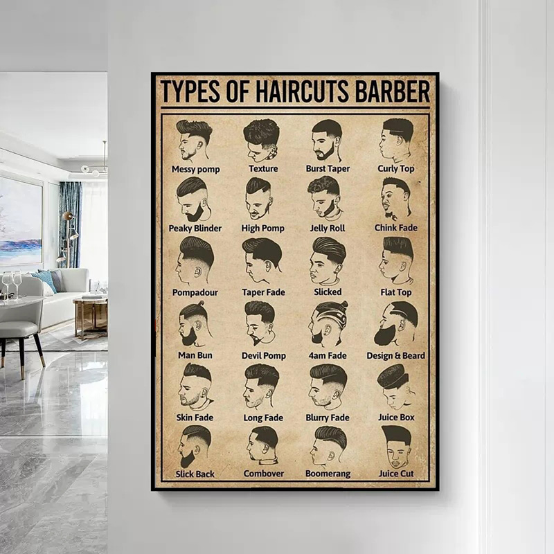 Retro Types Of Haircuts Barber - Home Barbershop のレビューと価格