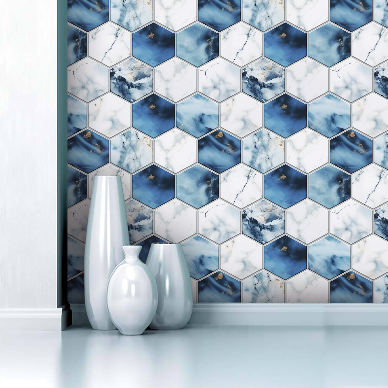 5 Styles Flat Hexagon Marble E - Home Bar Sink のレビューと価格
