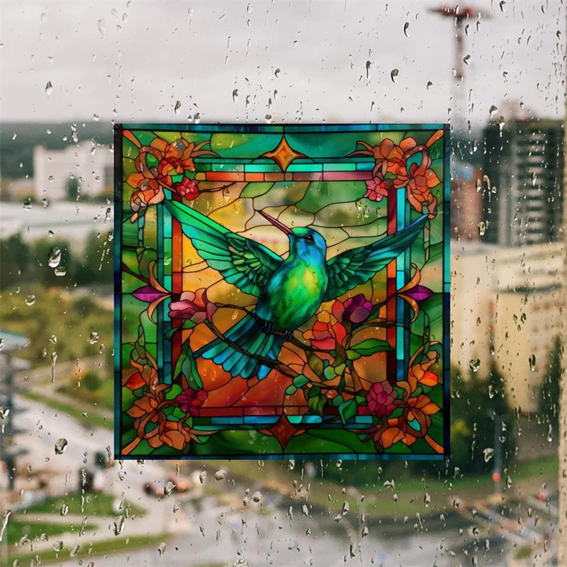 Retro Colorful Stained Humming - Old Fashioned Glass のレビューと価格
