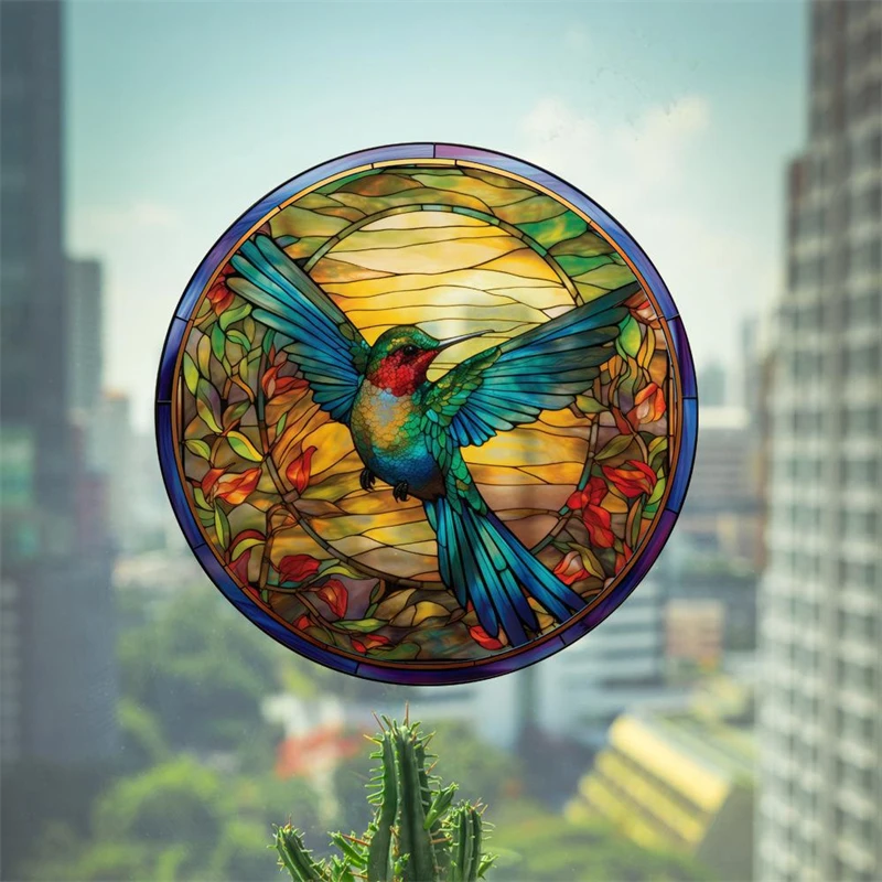 Retro Colorful Stained Humming - Old Fashioned Glass のレビューと価格