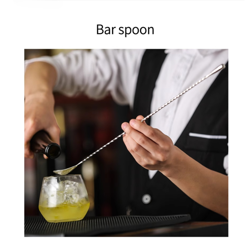 1Pcs Cocktail Bar Spoon Stainl - Bar Spoon Twisted のレビューと価格