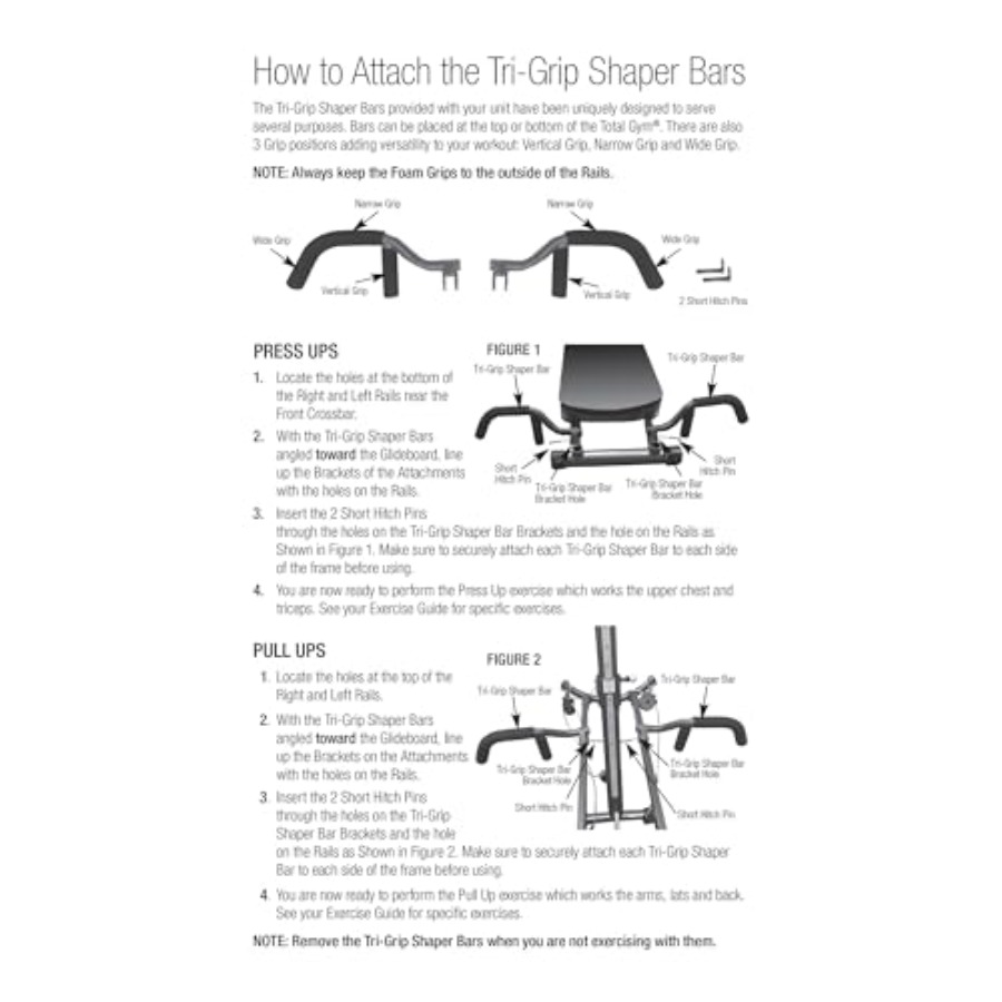 Tri-Grip Shaper Bars for home  - Home Bar And Gym のレビューと価格