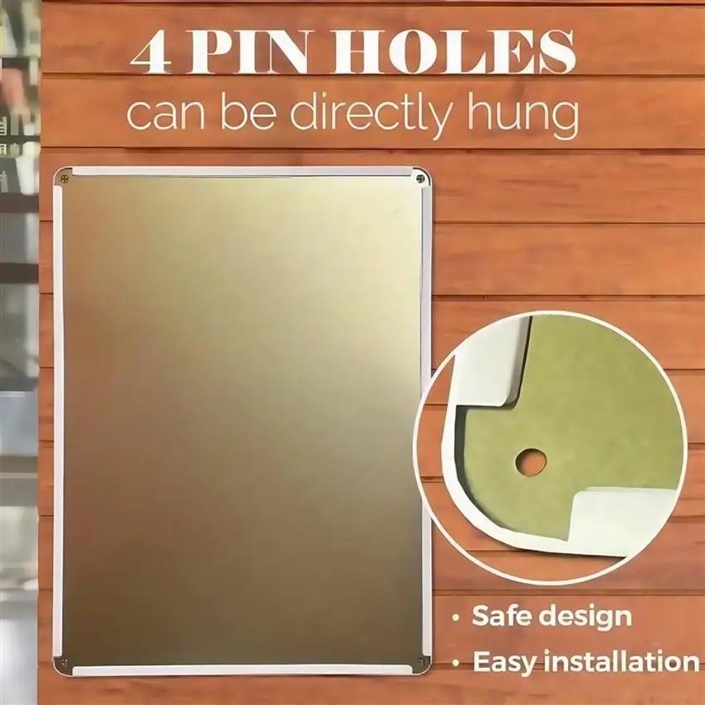 2D Vintage Red Metal Sign 8x12 - Home Bar And Kitchen のレビューと価格