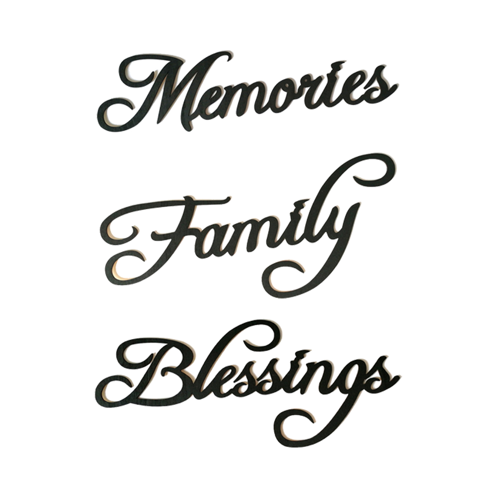 Family Memories Blessings Lett - Home Bar Word のレビューと価格