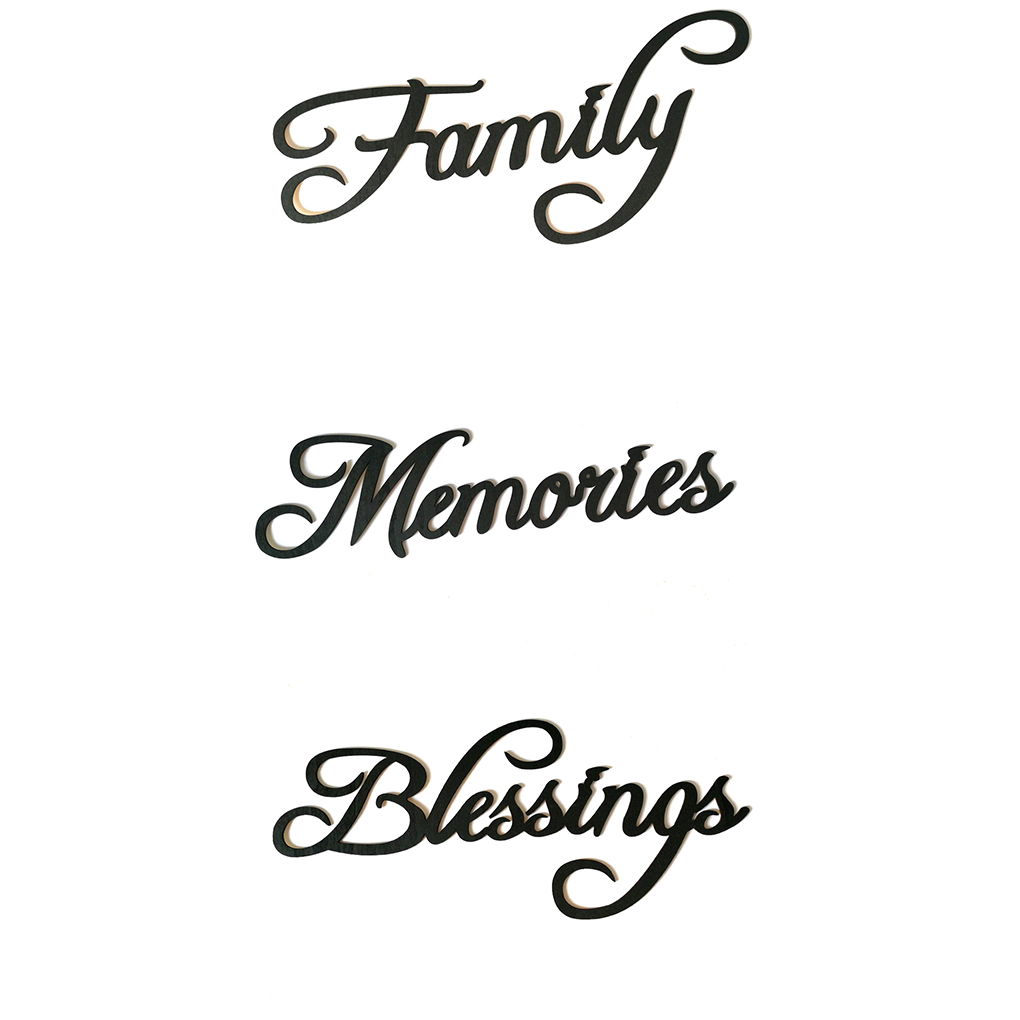 Family Memories Blessings Lett - Home Bar Word のレビューと価格