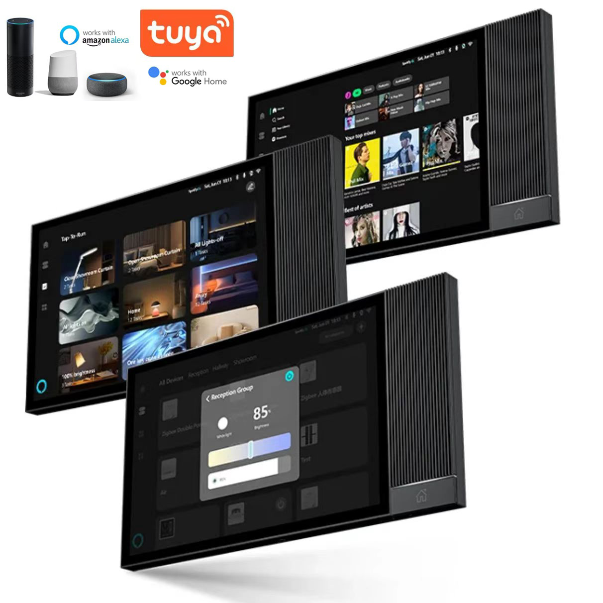 Tuya 8-Inch Smart Zigbee Gatew - Home Bar Android のレビューと価格