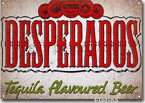 Metal Sign  - Desperados Tequi - Home Bar And Coffee のレビューと価格