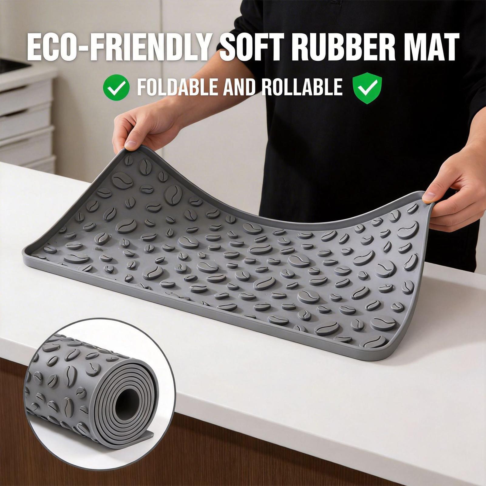 Silicone Coffee Bar Mat 16x8 I - Bar Mat Rubber のレビューと価格
