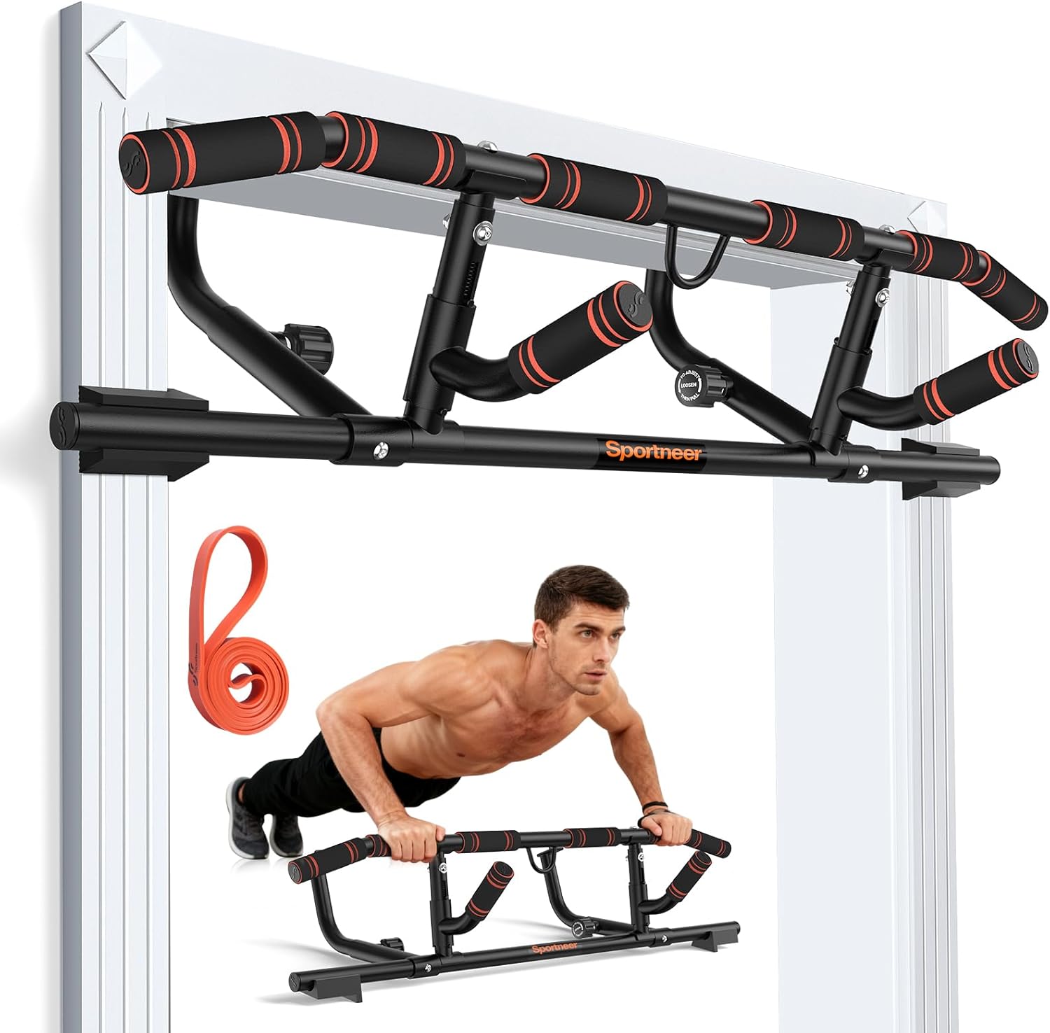 Door Pull Up Bar for Doorway w - Home Bar And Gym のレビューと価格