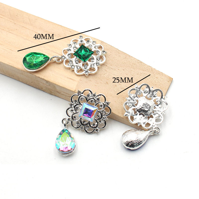 Shiny 25 * 46MM 10Pcs Crystal  - Cocktail Recipe Book のレビューと価格