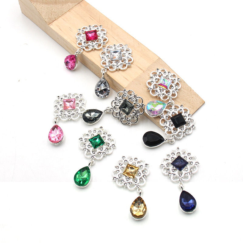 Shiny 25 * 46MM 10Pcs Crystal  - Cocktail Recipe Book のレビューと価格