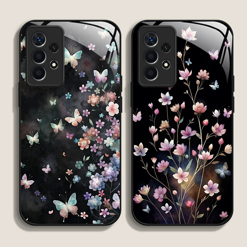 Vintage Floral Art Butterfly F - Old Fashioned Glass のレビューと価格
