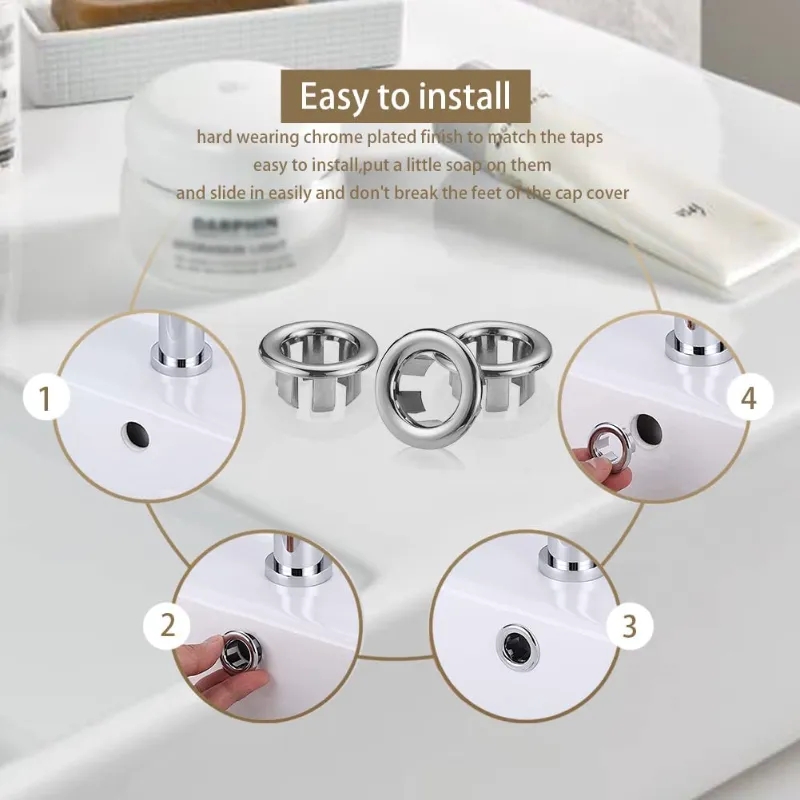 4Pcs Kitchen Bathroom Basin Ci - Home Bar Sink のレビューと価格