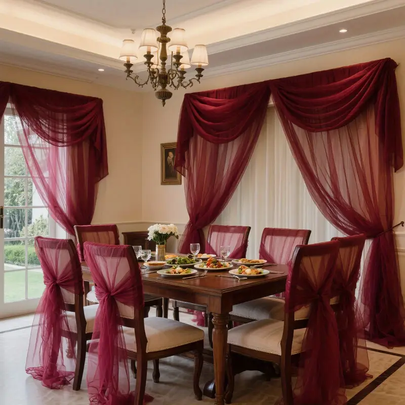 DIY Decoration Tulle Arch Drap - Home Bargains のレビューと価格