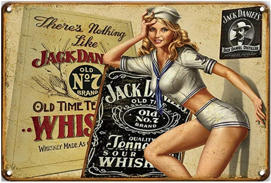 n1,Vintage Metal Tin Sign Whis - Home Bar And Coffee のレビューと価格