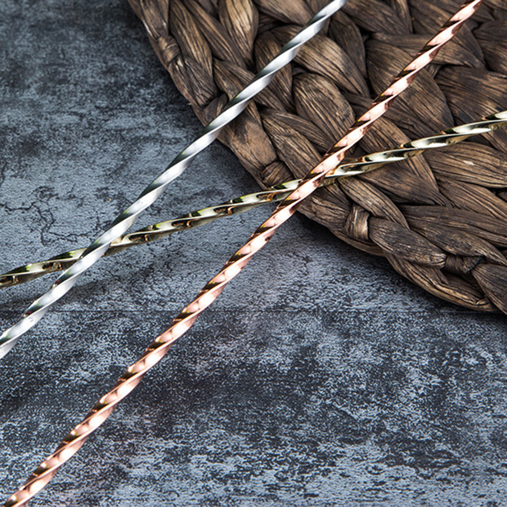 High Polish Stainless Steel Ba - Bar Spoon Twisted のレビューと価格